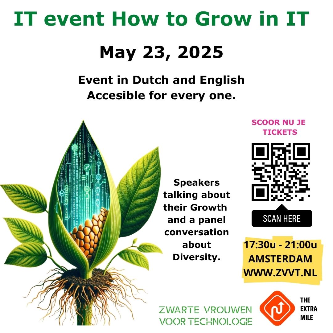 Flyer IT event How to Grow in IT