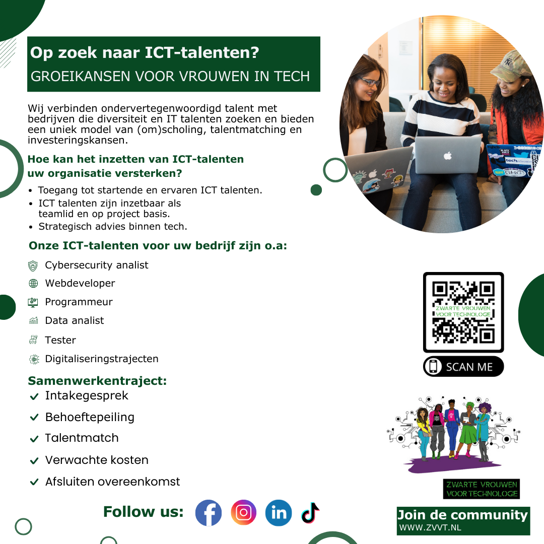 ICT matching promo flyer