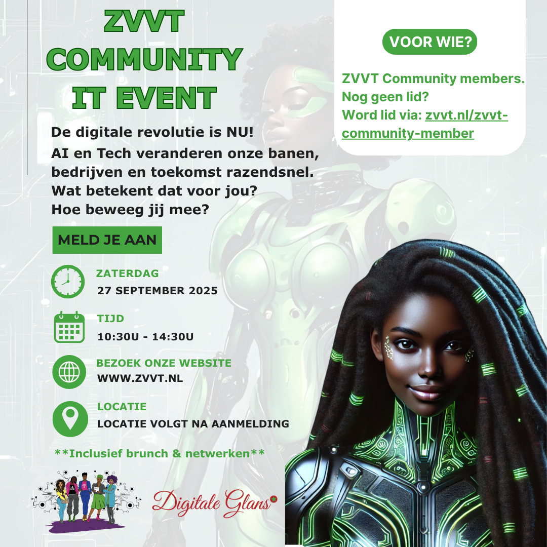 Flyer ZVVT Community IT event