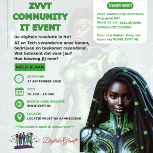 Flyer ZVVT Community IT event Flyer ZVVT Community IT event