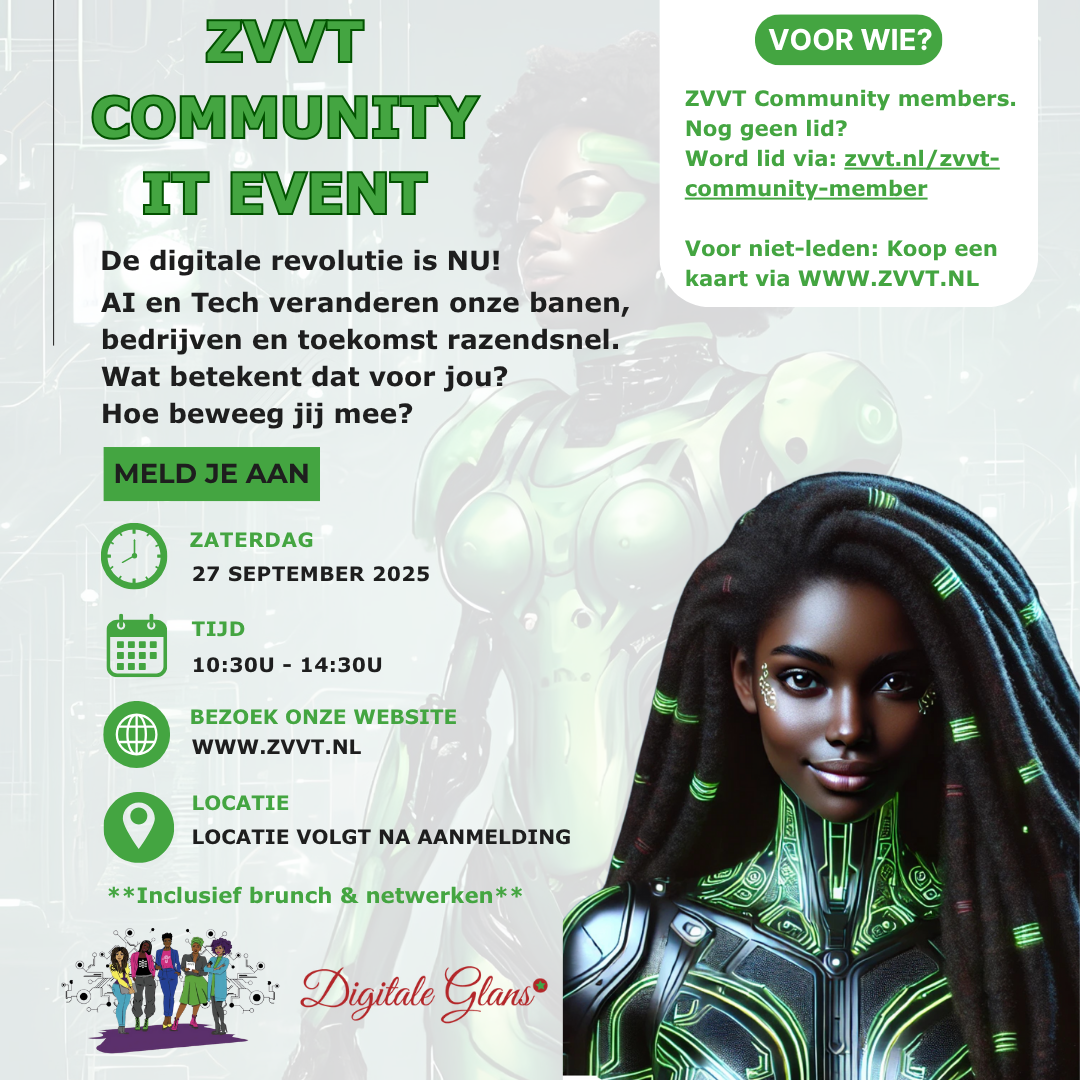 Flyer ZVVT Community IT event