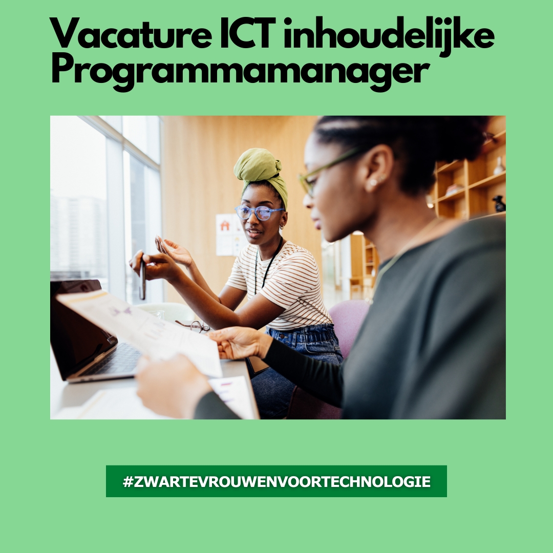 Vacature ICT inhoudelijke programmamanager