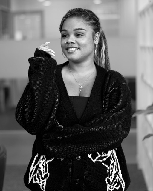 Professionele foto 1 zwart wit