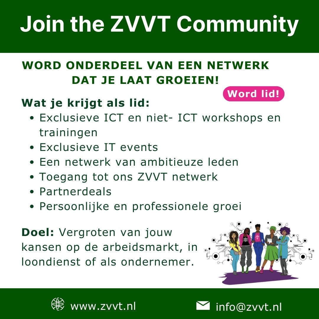 Flyer ZVVT Community membership