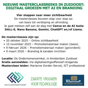 Masterclasse AI & Branding Zuidoost