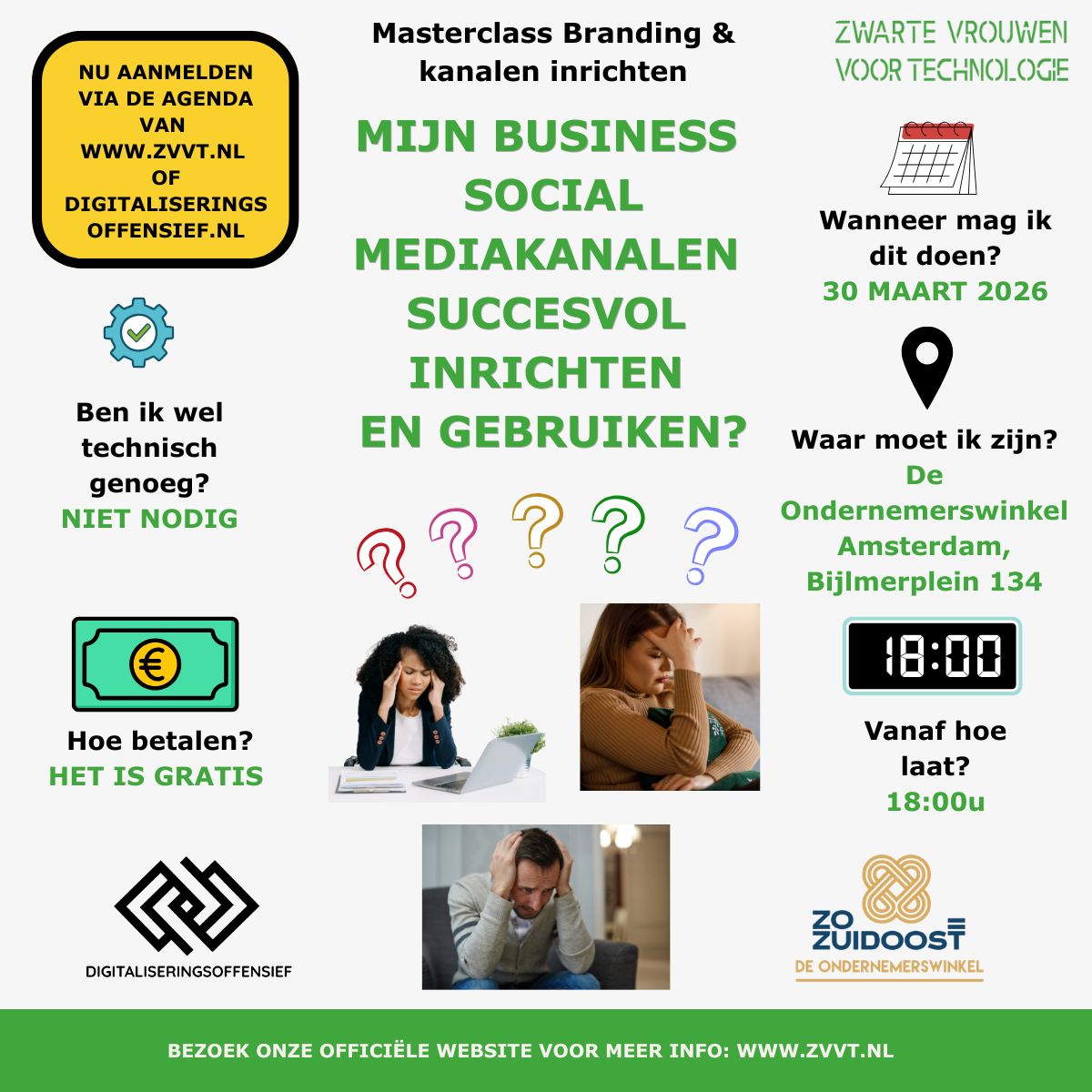 ZVVT Masterclass Branding en kanalen inrichten LinkedIn bericht ZVVT Masterclass Branding en kanalen inrichten LinkedIn bericht