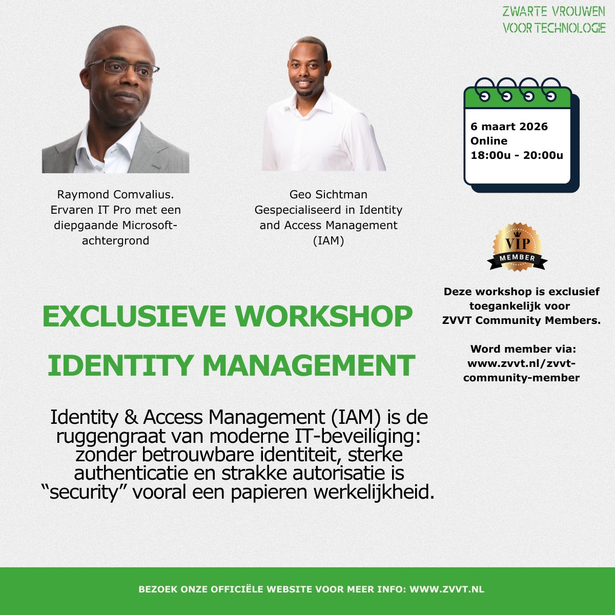 Exclusieve workshop Identity management Exclusieve workshop Identity management