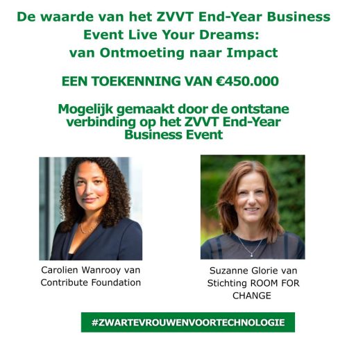 ZVVT Business event Interview Carolien en Suzanne